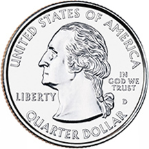 State Quarter Front View